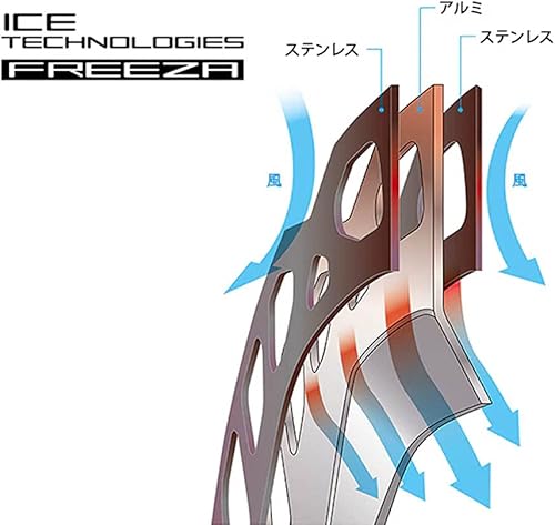 Shimano MT-RT905 - Disc Brake Rotor Left 203 mm 6-Bolt - Ysert