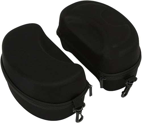 Custodia Rigida Protettiva per Occhiali da Sci e Snowboard con Moschettone - Custodia per Occhiali da Sci - Ysert