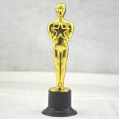Niejgay Set di 24 statuette di trofei in plastica premio per i favori di festa, premio scolastico, premio di festa - Ysert
