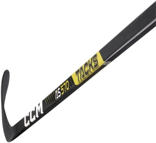 CCM Tacks AS-570 Composite Grip Stick Intermediate 55 Flex 55', Pagina del Gioco:rechts, Curva:P29 - Ysert