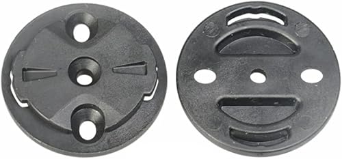 Oniissy 1 supporto per cronometro, base di fissaggio per sedile, parti di riparazione, staffa per computer da bicicletta, base fissa per sedile, ricambio per sedile per Garmin, plastica, nero - Ysert