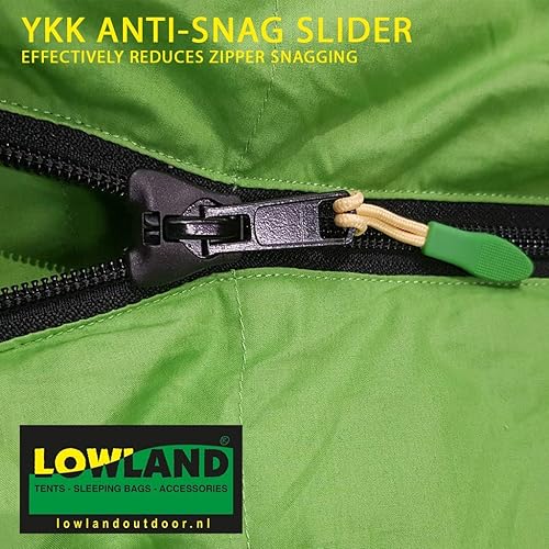 Companion Summer Daunen Deckenschlafsack, Grün, 210x80 cm - Ysert