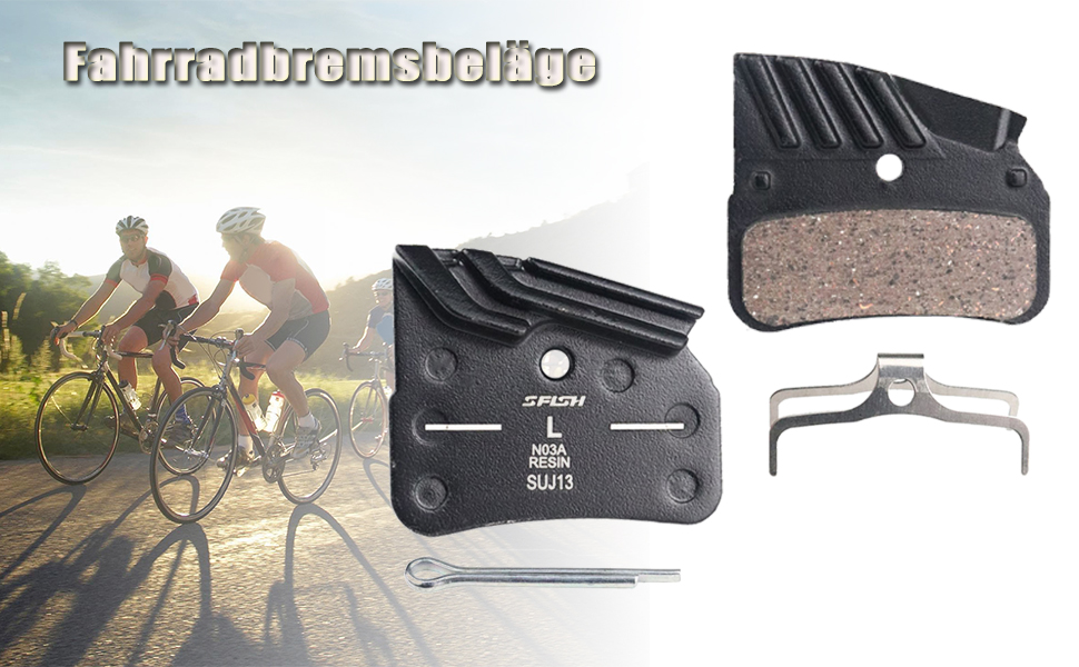 Pastiglie freno a disco per bici N03A