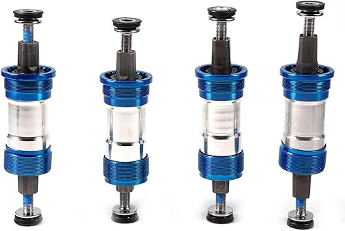 Movimento Centrale Bicicletta Movimento Centrale della Bicicletta, Movimento Centrale Conico Quadrato in Alluminio Impermeabile per Bici universali(122.5mm) - Ysert