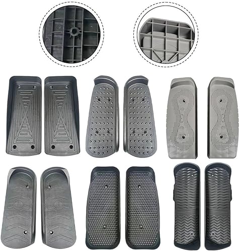 2 pedali ellittici per macchina, pedali per bici compatibili con varie attrezzature da ciclismo indoor (01) - Ysert