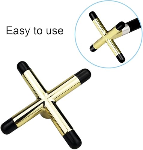 Poggia-stecca da biliardo, in metallo, poggia stecca da biliardo, antiscivolo - Ysert