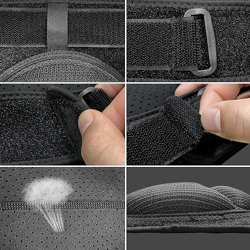 ONTYZZ Ginocchiere Ispessimento Spugna Supporto Ginocchio per in Esecuzione in Ginocchio Escursionismo Ballando Giardinaggio Pallavolo Ginocchiere Regolabile Cinghie Protezione Ginocchio M - Ysert