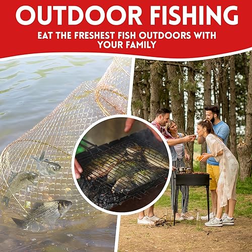 1 pezzo Rete da Pesca con Trappola per Granchi, Cestino Pieghevole per Granchi, Rete da Pesca Pieghevole in Metallo, Design pieghevole, può contenere più pesci, diametro: 30cm, altezza: 39cm - Ysert