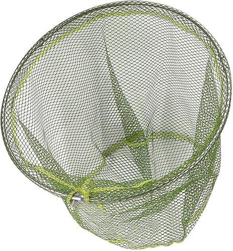 Guadino per Pesci, Guadino per Pesca Galleggiante Portatile Rete per Cattura di Pesci Rete per Pesci Pieghevole Rete per Pesci a 3 Strati con interfaccia da 8 mm(Verde) - Ysert