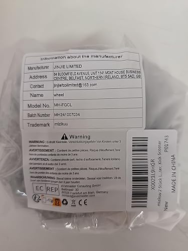 2 PCS Ruote Luminose LED, 100 mm Ruote Luminose per Monopattino Ruote Luminose per Scooter con Cuscinetti ABEC-9 per Tutti i Tipi di Scooter con Pneumatici da 100 mm - Ysert
