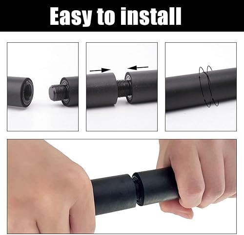 Barra per Pilates Barra di Elastici Fitness Barra di Resistenza Regolabile e Rimovibile Pilates Bar per Allenamenti Fitness Yoga Stretching Allenamento per Glutei Squat - Ysert