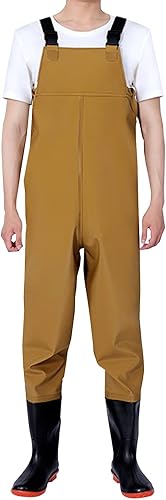 Trampolieri Stivali da Pesca Pantaloni Da Pesca Con Bretelle Traspirante Crosswater Waders Casual Tuta - Ysert