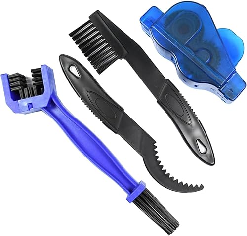 Spazzola per la pulizia della catena della bicicletta con strumenti di manutenzione per la lavatrice della catena della moto - Ysert