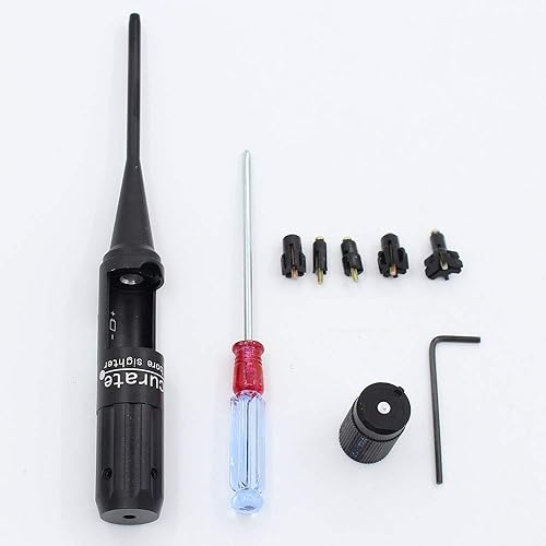 Noga Green Dot Laser Bore Sighter Boresighter .22-.50 Caliber Rifle-Scope caccia - Ysert