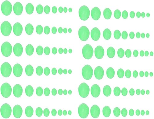 SUNGOOYUE Perle da Pesca Luminose, 900 Pezzi Multi Modello Perline da Pesca Glow Attrezzatura da Pesca per la Pesca All'aperto Acqua Dolce in Acqua - Ysert