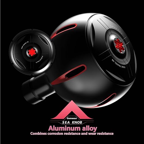 Alluminio Manopola Mulinello per Shimano Stradic FK 5000 Stella SW-C Saragosa SW, Installazione Diretta, Daiwa BG Penn Perforazione Installazione, Pomello per il Tonno, 38mm, 41mm, 45mm - Ysert