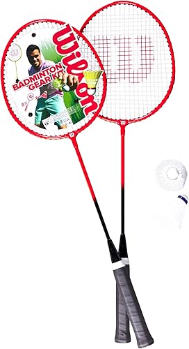 Wilson Badminton 2 Pc Kit V2, Unisex Adulto - Ysert