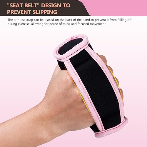 Set di manubri morbidi con cinturino da polso: TOATELU, set di manubri per aerobica, pilates, yoga, 1 libbre (set da 2/una coppia) - Ysert