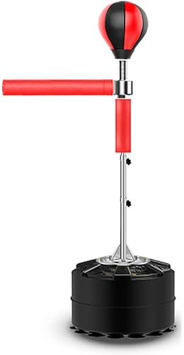 Borsa Riflessa Con Spinning Bar, Sacco da Boxe Professionale Regolabile in Altezza, Attrezzo per Allenamento Velocità, Heavy Stand Con Asta di Reazione - Ysert