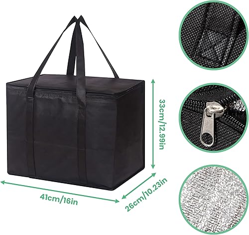 Borsa termica pieghevole da 35 l, grande, borsa termica, borsa termica - Ysert