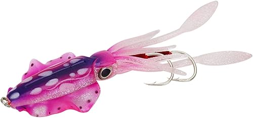 The Ultimate Squid Fishing Lures Jig acqua salata e acqua dolce per basso e ling merluzzo e Rock Fish su questa esca - Ysert
