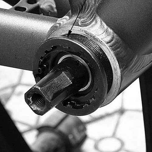 Create Idea Piazza Cartuccia Conica Staffa Fondo Bici Asse Della Bicicletta Sigillata Nero Mountain Bike 68x127.5mm - Ysert