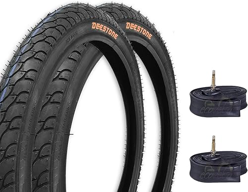 EBA16NED 2 COPERTONI Neri + 2 Camera d'Aria 16 X 1.75 (44-305) City Bike Bicicletta Bambino - Ysert