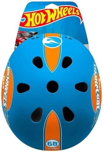 Skating Helmet HOT WHEELS Giovani Unisex, blu, 53-57 cm de tour de tête - Ysert