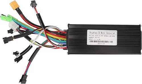Kit Controller Motore Brushless Bici Elettrica, DC 24V 36V 48V 750W 1000W 30a 3 modalità Controller Brushless Onda Sinusoidale SW900 Kit Pannello Display LCD per Scooter Bicicletta Elettrica - Ysert