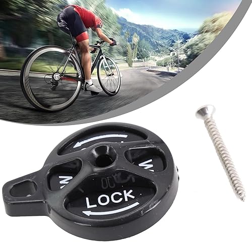 Essential Bicycle Component - Meccanismo di bloccaggio forcella e tappo per serie XCR/XCM (rosso) - Ysert