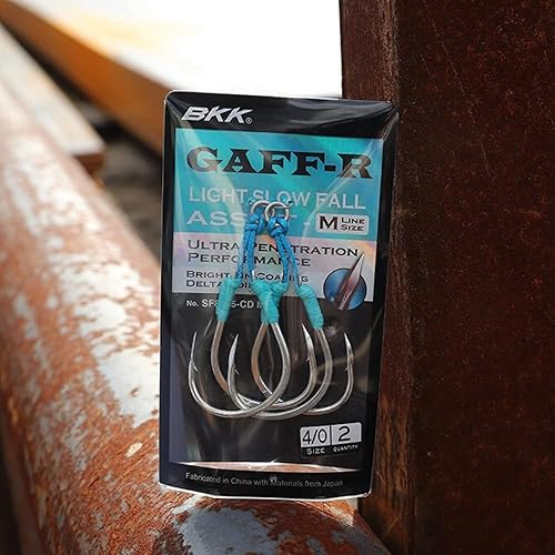 BKK Saltwater Slow Jigging Twin Assist Ganci SF GAFF-R M - Ysert