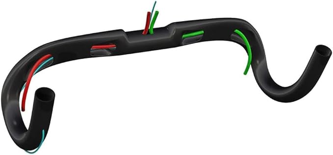 DEDA-ELEMENTI Superzero DCR Alloy Guidon Mixte, Blanc, 40 cm Unisex Adulto, Bianco, 40cm - Ysert