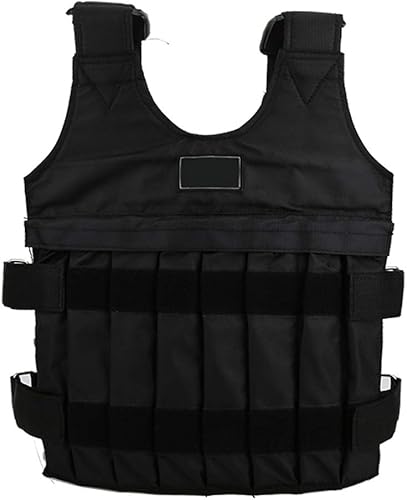 Giacca Pesata Regolabile, Carico Massimo 20kg Gilet Pesato Gilet Attrezzatura Per Allenamento Per Uomini Donne Forza Jogging, Corsa, Allenamento, Camminata - Ysert