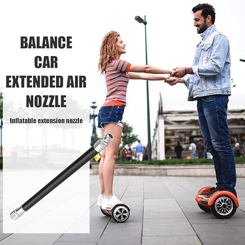 Prolunga per pneumatici,2 Pezzi valvola gonfiabile, per Xiaomi M365 Pro Pro2 1S, scooter elettrico, tubo di estensione per valvola di estensione, parti di ricambio per scooter e scooter - Ysert