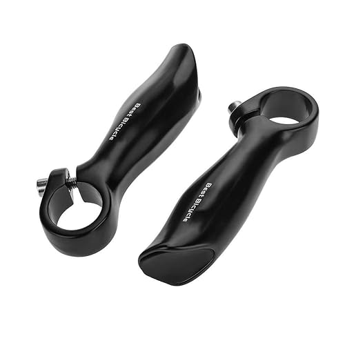 Estremità del Manubrio della Bicicletta, Manubrio Bicicletta in Lega di Alluminio Bar End Bike Bar Grips Impugnature di Sicurezza dell' Estremità per MTB, Bici da Strada - Ysert