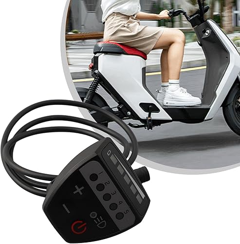 Zoegneer Display per bicicletta elettrica con protocollo UART ad alta compatibilità, piccolo controllo della maniglia, per BBS01 02 M400 M620 Midmotor - Ysert