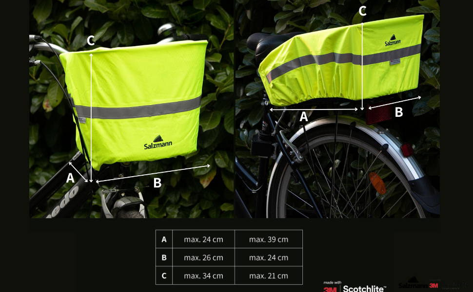 size chart showing product mesurements 