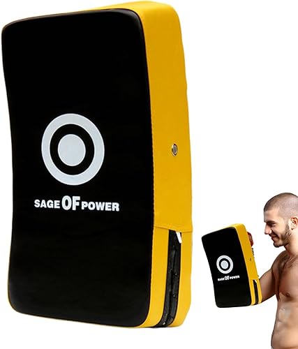 Pad da boxe, pad da allenamento per boxe | Tamponi per colpi karate curvi | Cuscinetti per pugni, cuscinetti sicuri per karate per Muay Thai, Taekwondo - Ysert
