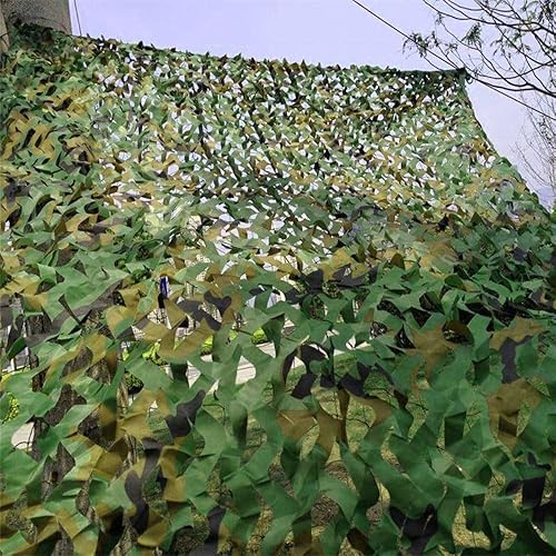 Rete Mimetica 2x5m 3x6m 4x9m 5x5m 6x10m 8x15m Rete Caccia Militare reticolato da Camuffamento Parasole(3X6M) - Ysert