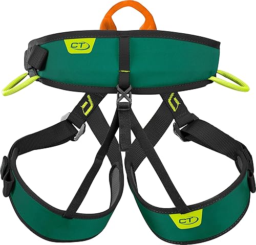 Climbing Technology Explorer, Imbragatura Unisex – Adulto, Verde/Nera/Gialla, Unica - Ysert