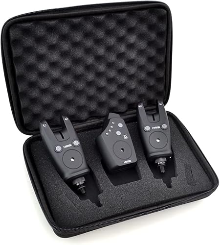 Allarme morso di pesca senza fili impostato in borsa per il trasporto (FBM-S5-2) - Ysert