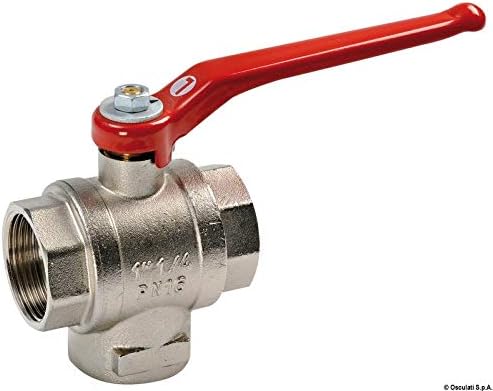 Valvola a Sfera Ottone 3 Vie 1 L - Ysert