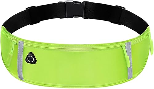Marsupio Running, Sportivo Marsupio Donna e Uomo, Cintura da Corsa per Cellulare, Fascia Elastica Regolabile, Marsupio Alla Borsa Per Jogging, Fitness, Corsa,Ciclismo e Viaggi (Rosa) - Ysert