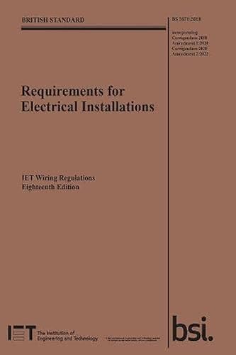 Requirements for Electrical Installations, IET Wiring Regulations, Eighteenth Edition, BS 7671:2018+A2:2022 - Ysert