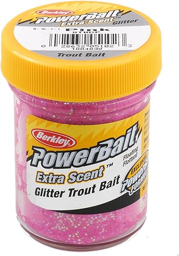 Berkley Powerbait Extra Scent, Esca trota glitterata, 50g - Ysert