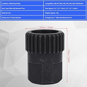 Strumento di rimozione del mozzo della bici
