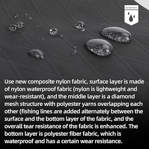 Rhinowalk Borsa da sella per bicicletta, impermeabile, borsa da sella per mountain bike, bici da strada - Ysert