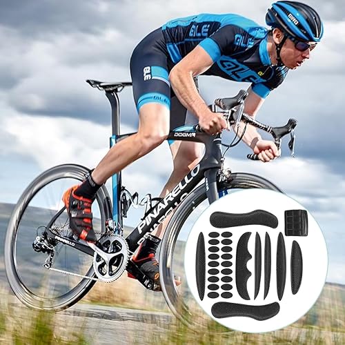2 Set Imbottitura per Caschi da Bicicletta Set, Cuscinetto in Schiuma Universale per Bicicletta, Kit Schiuma Imbottitura Casco, per Casco da Moto e Bicicletta, Accessori per - Ysert