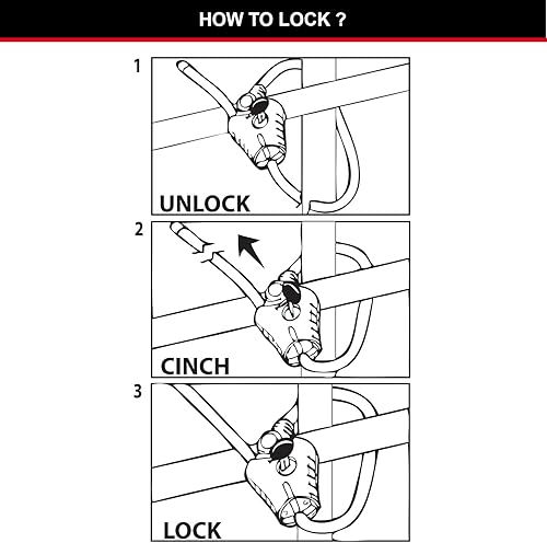 Master Lock 8420EURD Cavo Regolabile Antifurto da 30 cm a 4.5 m, Python ottimo per Strumenti, Attrezzature Sportive, Mobili da Giardino Nero/Giallo, 4.5 m - Ysert