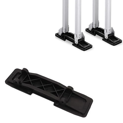 Suola per Trampoli, 4 Pezzi Cuscinetti per Trampoli per Cartongesso Trampoli Cuscinetti per Suola per Cartongesso Kit di Ricambio Tappetino per Treppiede da Costruzione per - Ysert